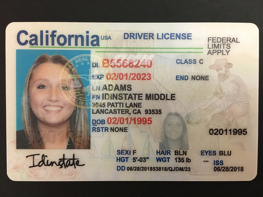 how to spot a good california fake id card